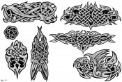 Celtic Tattoo Designs Sheet 177